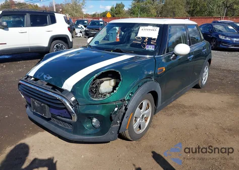 2018 Mini Hardtop Cooper from USA, damaged, VIN WMWXU1C51J2F80218